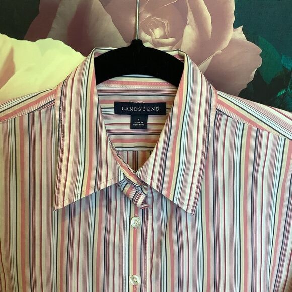 Land’s End Striped Blouse 🌸⛵️⚓️ - Picture 2 of 4